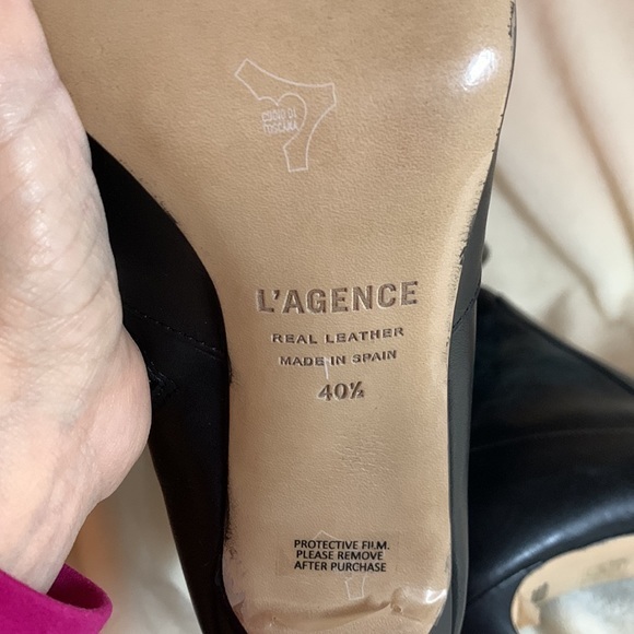 NWT ‼️L’agence Lena Leather tall boot 795.00 value! - Picture 9 of 17